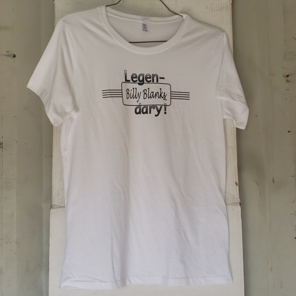 White Tae Bo "Legendary Billy Blanks" Fit T-Shirt